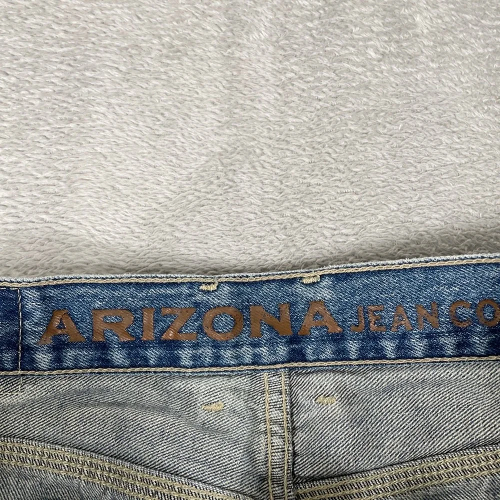 Arizona Jean Co Sneaker Jeans Mens 36x32 Blue Y2K Baggy Wide Leg Skater Denim